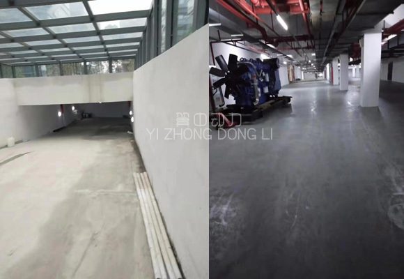 720kw玉柴柴油发电机组现场图1